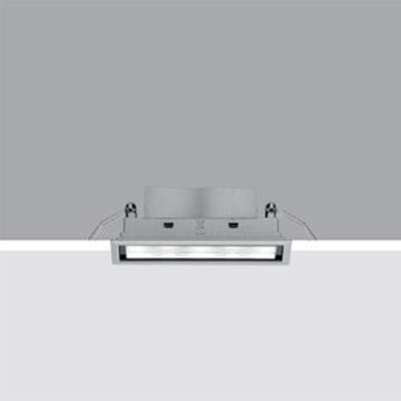 iGuzzini Laser Blade Recessed frame 12.7W 420lm Plafondlamp zwart-1