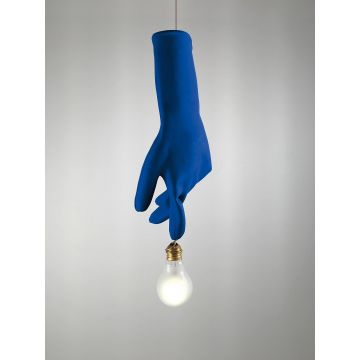 Ingo Maurer Blue Luzy Hanglamp blauw-1