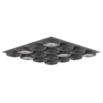Intra-lighting Pyrymyd Deco 5 Dark Grey Plafondlamp donkergrijs-1