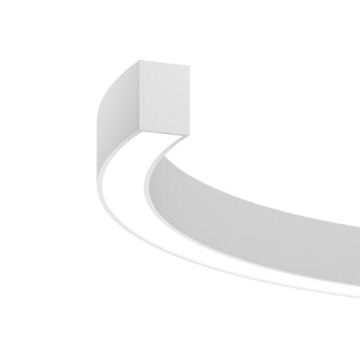 Intra-lighting Wave C/S 45° SOP Plafondlamp wit-1