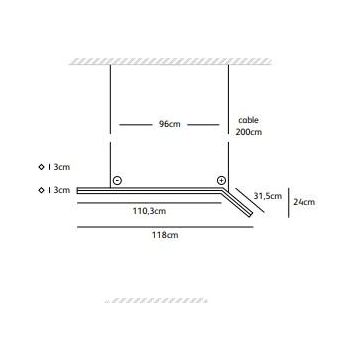 Jacco Maris myka suspension lamp type T2 Hanglamp goud/messing-1