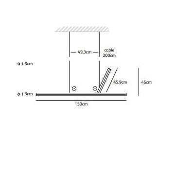 Jacco Maris myka suspension lamp type T4 Hanglamp goud/messing-1