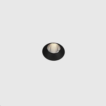 Kreon aplis in-line 60 fixed high efficiency 3000K Flood beam Downlighters zwart-1