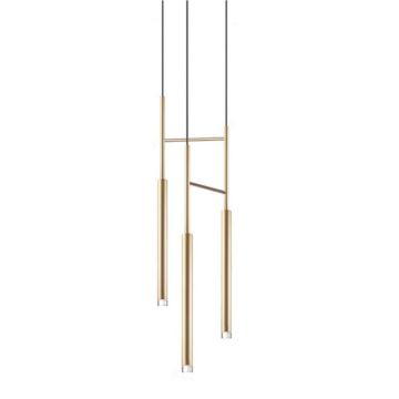 LEDS-C4 Candle Triplex UC Hanglamp goud/messing-1