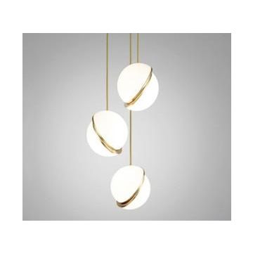 Lee Broom  Mini Crescent Chandelier 3 Piece  Hanglamp goud/messing-1