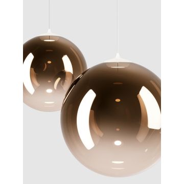 Lodes Random Solo 23cm  2700K - glossy brons Hanglamp brons-1