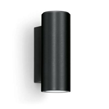 Lombardo Ago Applique Black Anodized Alluminium, 25º, 3000K Wandlamp zwart-1