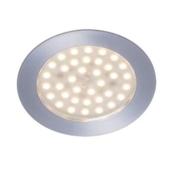 Lumiparts Cabinet spot LED Accento Round fixed Brushed Alu Technische Accessoires aluminium-1