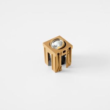 Modular Qbini Adjustable 1x LED 2700K Medium DE Gold Matt Downlighters goud/messing-1