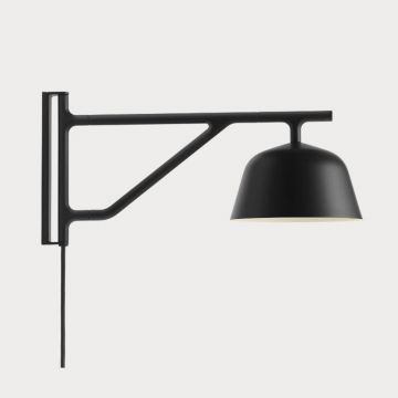 Muuto Ambit Wall Wandlamp zwart-1