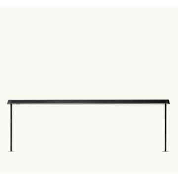 Muuto Linear Mounted Lamp 209,2cm 3.000K 58,9W 2700lm black CRI90 Tafellamp zwart-1