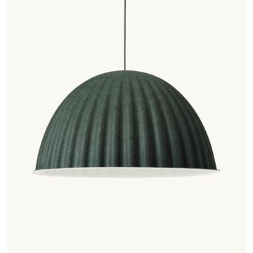Muuto Under the Bell Dark Green  82cm Hanglamp groen-1