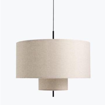 New Works Margin Pendant Lamp Ø90 Beige Hanglamp beige-1