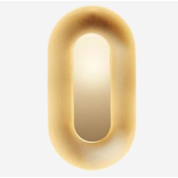 Nuura Sasi Small brass Wandlamp goud/messing-1