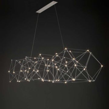 Quasar Cosmos 150 Black Brass Hanglamp zwart-1