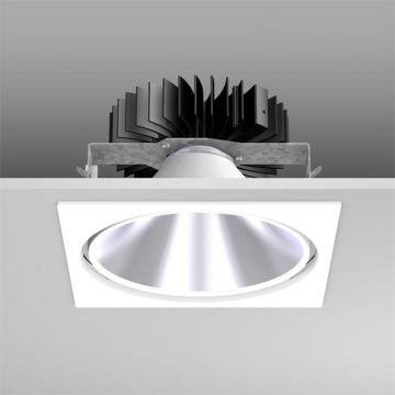 RZB Lighting Pascala Evo Square Downlighters wit-1
