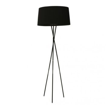 Santa & Cole Tripode G5 Vloerlamp zwart-1