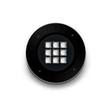Simes MEGAPLANO 9 LED 4000K 10.5W 230V CRI 90  Grond Inbouw Tuinverlichting wit-1