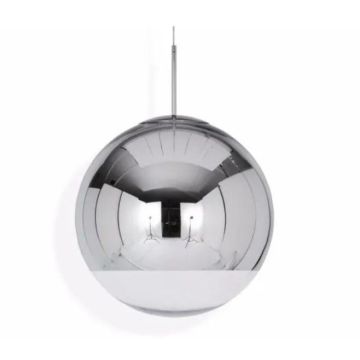 Tom Dixon Mirror Ball Pendant 50cm Silver LED Standard Hanglamp chrome-1