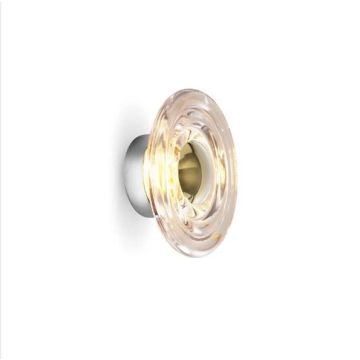 Tom Dixon Press surface mini, 2700K, 500LM,  Wandlamp lichtgrijs-1