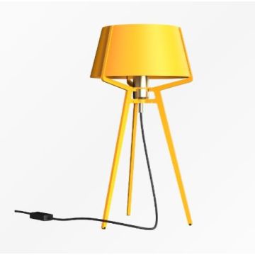 Tonone Bella Table Sunny Yellow/brass Tafellamp geel-1