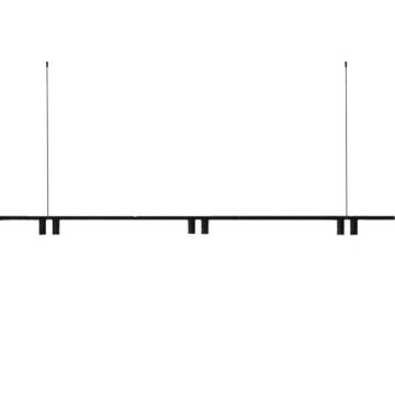 TossB Twins Lines180 -M- DALI 2700K 6x4W White Hanglamp wit-1