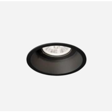 Wever & Ducré Deep 1.0 LED 2700K B 6/9W 350/500mA 17V CRI90 Spot zwart-1