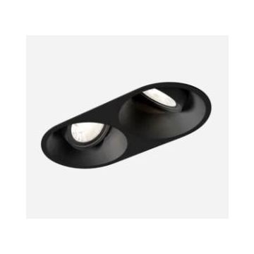 Wever & Ducré DEEP ADJUST CEILING REC 2.0 LED 2000-3000K B Spot zwart-1