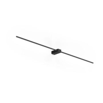 Wever & Ducré FINLIN WALL SURF 2.0 LED 2700K B Wandlamp zwart-1