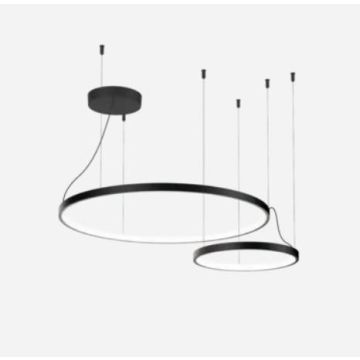 Wever & Ducré KUJO 3.1  matt black 2700K 31W Hanglamp zwart-1