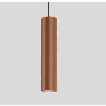 Wever & Ducré RAY Suspended 3.0 LED copper warm dim CRI90 36° 9W Hanglamp koper-1
