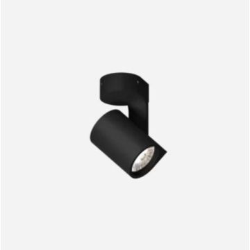 Wever & Ducré SQUBE ON BASE CEILING SURF 1.0 LED 2700K B Spot zwart-1