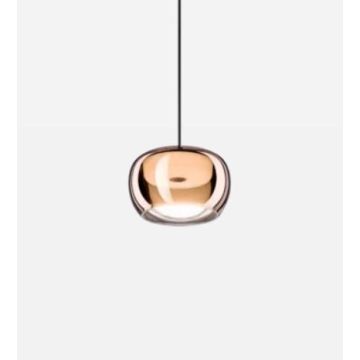 Wever & Ducré WETRO 1.0 Copper Glass incl. 4.0 m suspension Hanglamp koper-1