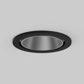 XAL SASSO 60 black round downlight trim 3000K Dali Downlighters zwart-1