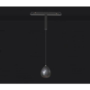 Zora MODULINE 26 48V System Inset 3000K 24° Rails, Tracks & Kabelsystem zwart-1